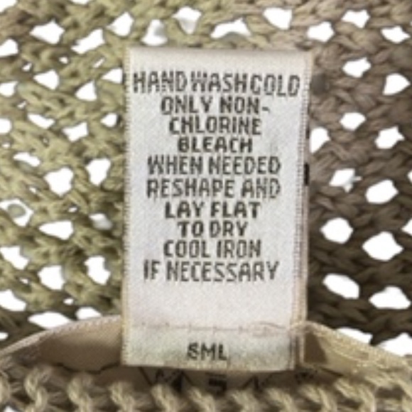 NWT Kenar Tan Open Front Rolled Collar Back Split Relaxed Fit  Cardigan Size L - Picture 8 of 8